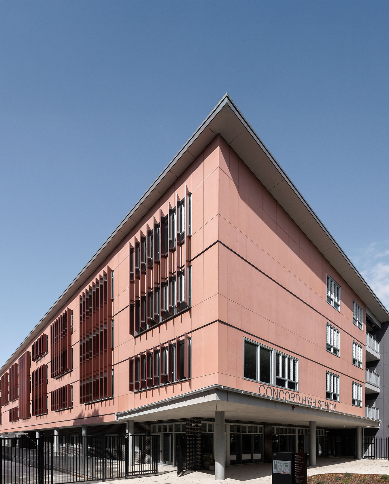 001-portrait-image-school-front-gate-concord-high-school-redevelopment-richard-crookes-constructions-education-public