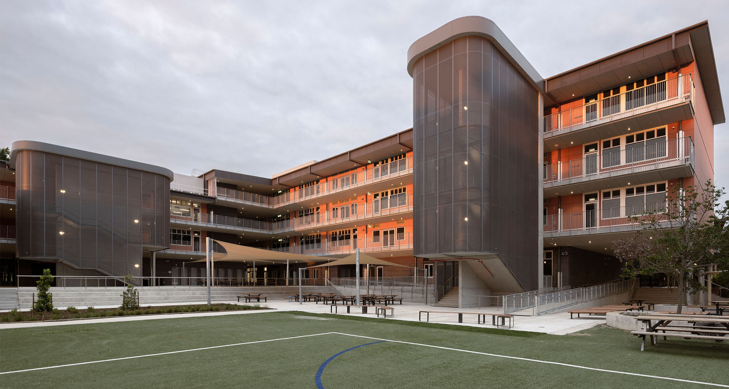 003-hero-vertical-sunrise-hits-facade-concord-high-school-richard-crookes-constructions-education-public