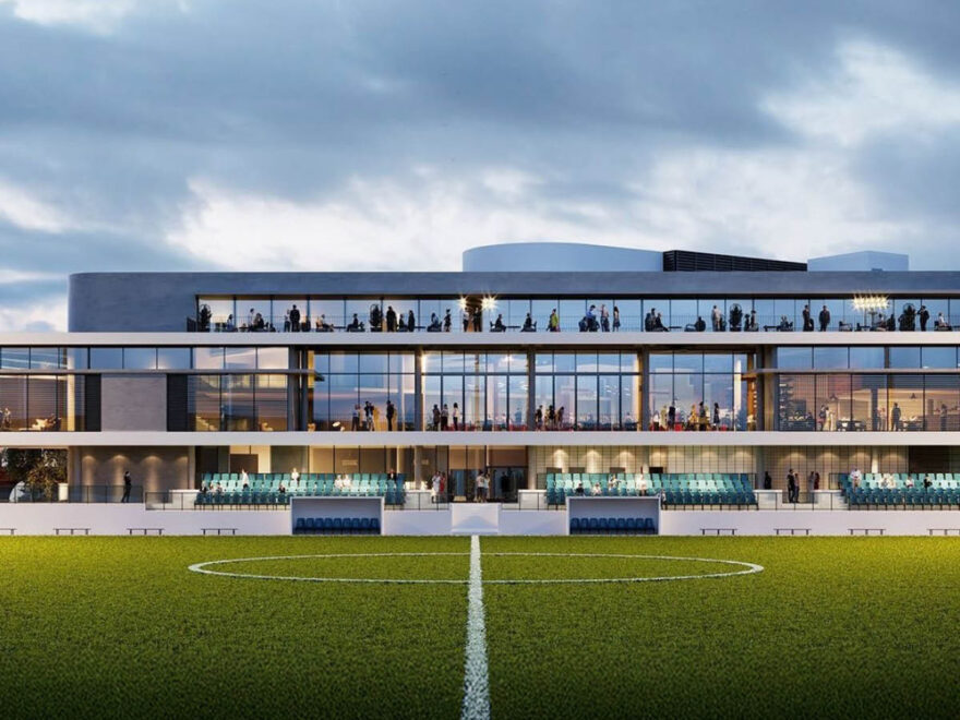 Hakoah White City Facade Rendering