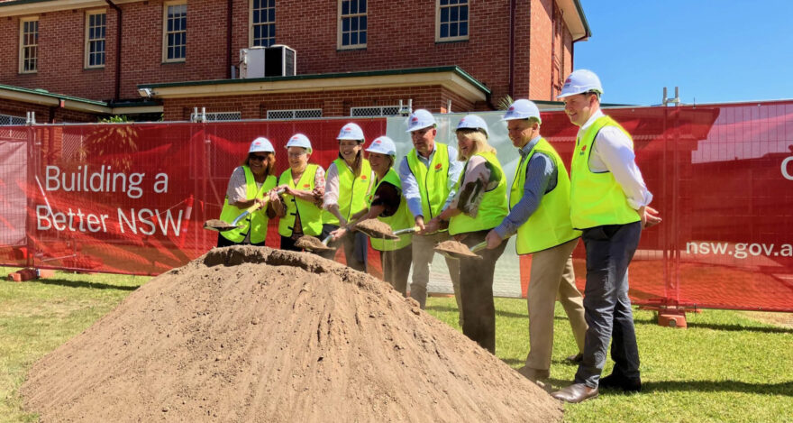 Grafton Base Hospital Sod Turn
