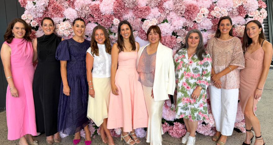 RCC Employee Group Photo at Sydney Breast Cancer Foundation 2026 Ladies Lunch